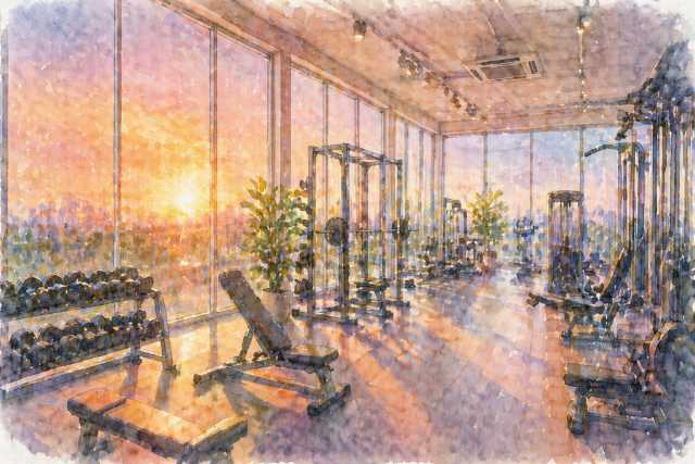 sunset-gym-interior