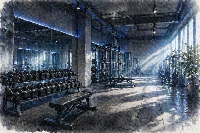 watercolor-weight-room
